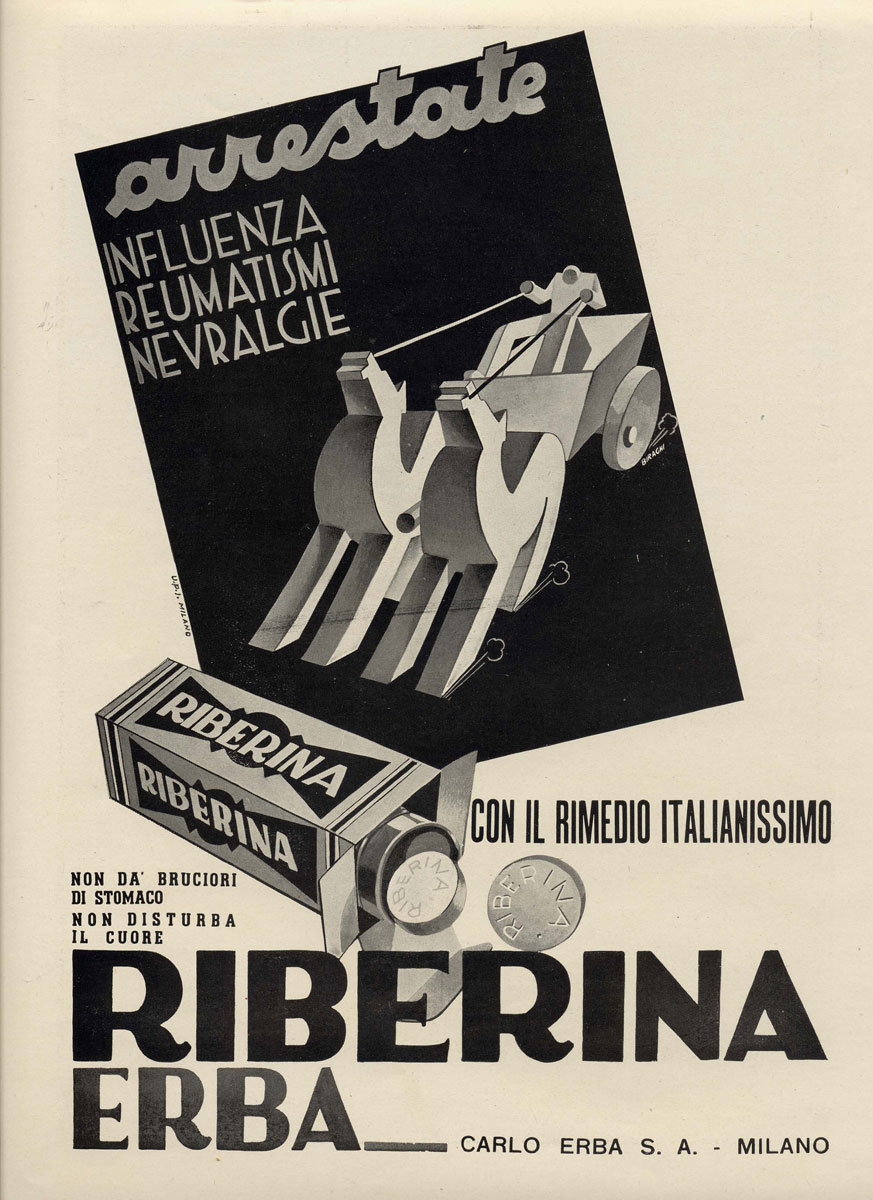 Biraghi, Riberina Erba, inserzione, s.d., Archivio storico Carlo Erba