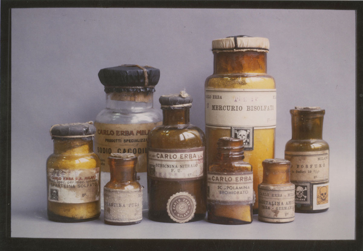 Confezioni di farmaci originali, Archivio storico Carlo Erba