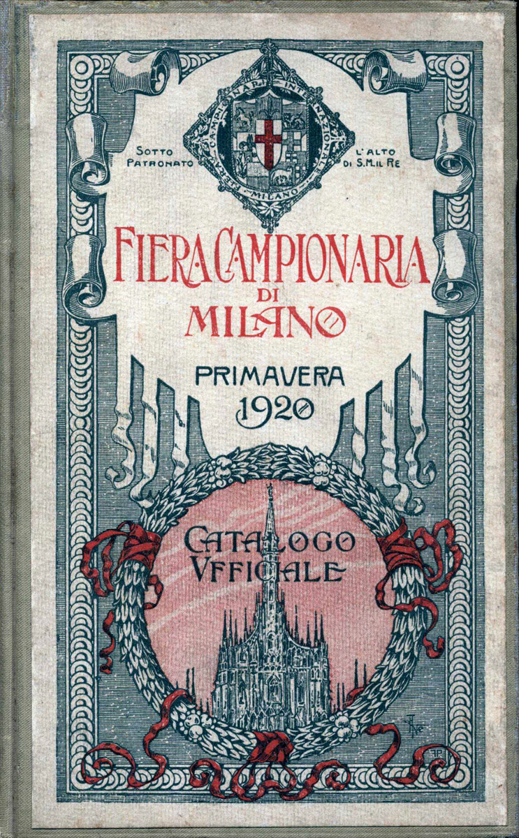 Catalogo ufficiale della Fiera aprile 1920, Archivio storico Fondazione Fiera Milano